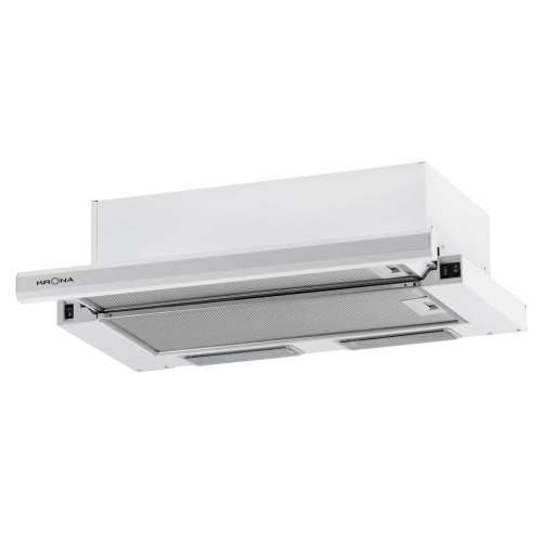 Телескопическая вытяжка KRONA KAMILLA 600 E2M white