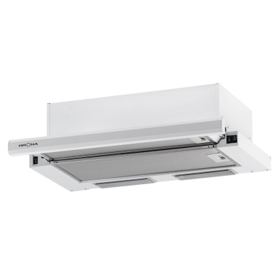Телескопическая вытяжка KRONA KAMILLA 600 E2M white