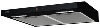 Плоская вытяжка NIKA 1M 600 black sensor
