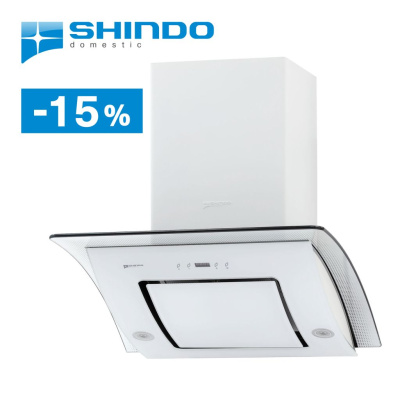 Наклонная вытяжка Shindo ALIOT PS 60 W/OG 3ETC