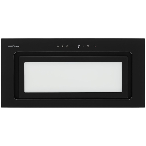 Полновстраиваемая вытяжка KRONA SELINA F MAX 600 black SGC