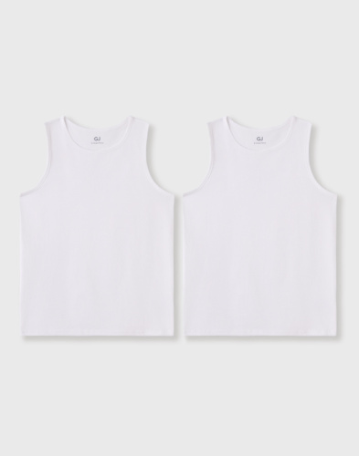 Молочные бельевые майки 2 шт. Глория Джинс