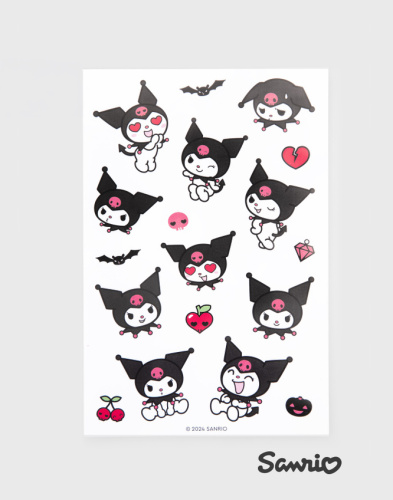 Набор наклеек с Kuromi Глория Джинс
