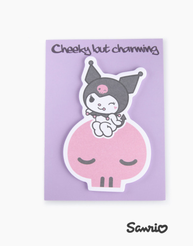 Сиреневый блокнот с принтом Kuromi Глория Джинс