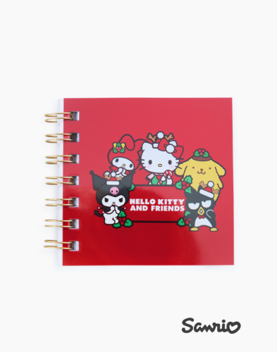 Новогодний блокнот Hello Kitty и друзья Глория Джинс