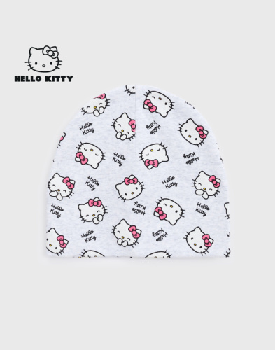 Шапка бини с принтом Hello Kitty Глория Джинс
