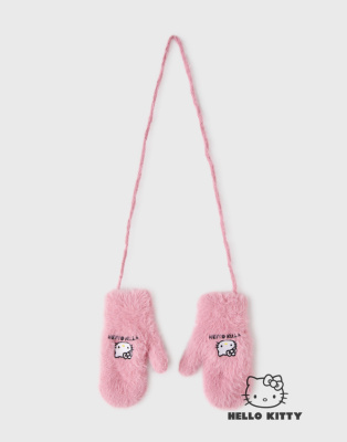 Варежки с Hello Kitty для девочки Глория Джинс