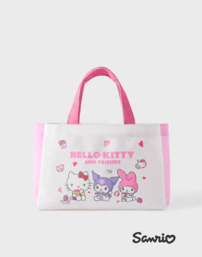 Шопер с принтом Hello Kitty для девочки  Глория Джинс