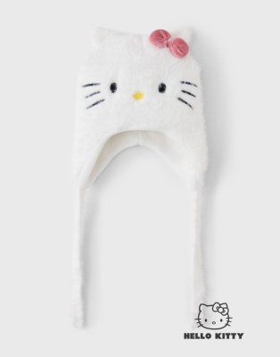 Шапка с вышивкой Hello Kitty для девочки Глория Джинс
