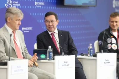 Айсен Николаев: порт Найба и «Синергия Арктики» создают новое будущее российской Арктики / ЯСИА   