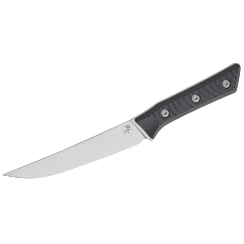 Нож кухонный обвалочный Microtech Kitchen Boning, сталь M390MK, рукоять G10, черный