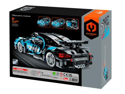 5808_MK Конструктор Гоночный автомобиль 422 дет.
