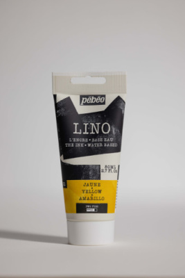 Краска для линогравюры Pebeo "LINO" 80 мл, желтый