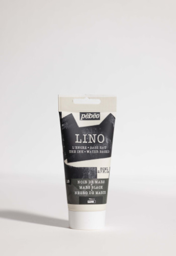Краска для линогравюры Pebeo "LINO" 80 мл, черный Марс
