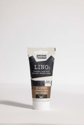 Краска для линогравюры Pebeo "LINO" 80 мл, золото античное