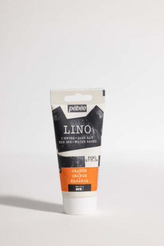 Краска для линогравюры Pebeo "LINO" 80 мл, оранжевый