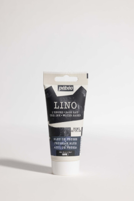 Краска для линогравюры Pebeo "LINO" 80 мл, прусский синий