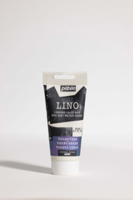 Краска для линогравюры Pebeo "LINO" 80 мл, дуохром фиолетово-зеленый
