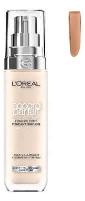 Увлажняющий тональный крем для лица Accord Parfait Foundation 30мл: 3D/3W Золотисто-бежевый
