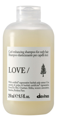 Шампунь для кудрявых и вьющихся волос Love Curl Shampoo 250мл