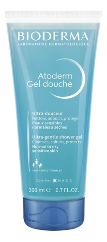 Гель для душа Atoderm Gel Douche Gentle Shower: Гель 200мл