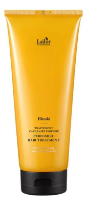Парфюмированная маска для волос Perfumed Hair Treatment Hinoki: Маска 380мл