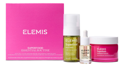 Набор для лица Superfood Essential Routine (мист Multi Mist 30мл + масло Facial Oil 5мл + ночной крем Midnight Facial 50мл)