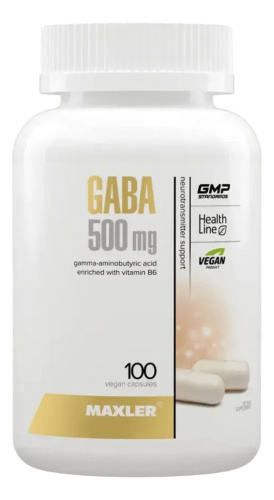 Биологически активная добавка к пище Gaba Vegan 500mg 100 капсул