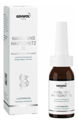 Защитное масло для ногтей и кожи ног Med. Nagel-Und Hautschutz-Ol: Масло 15мл