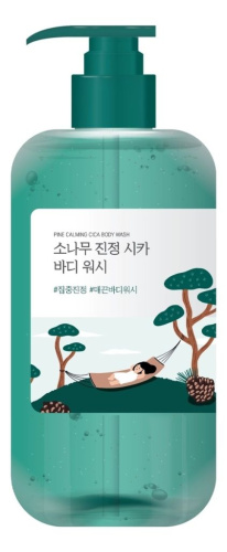 Гель для душа с экстрактом сосны и центеллы азиатской Pine Calming Cica Body Wash 400мл