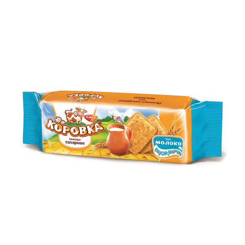 Печенье сахарное Коровка с молоком, Рот Фронт, 92 гр.