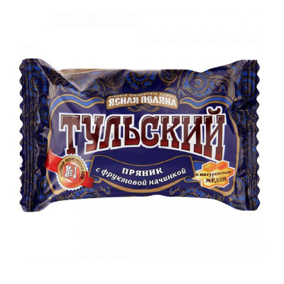 Тульский пряник Ясная Поляна, с фруктовой начинкой, 45 гр.