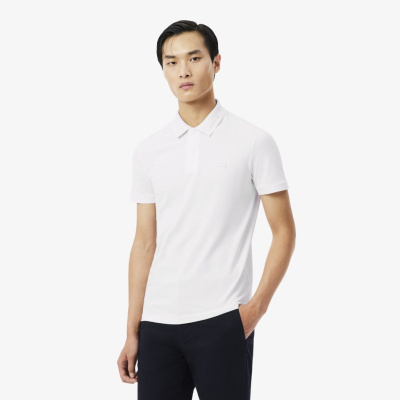 Мужское хлопковое поло Lacoste