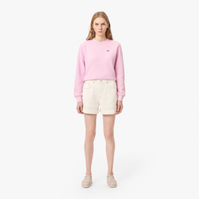 Женские шорты-бермуды Lacoste с высокой талией