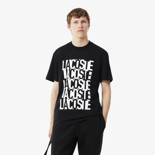 Мужская футболка Lacoste свободного кроя