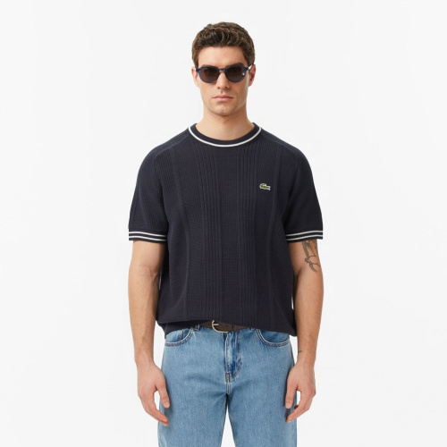 Мужской свитер Lacoste с коротким рукавом