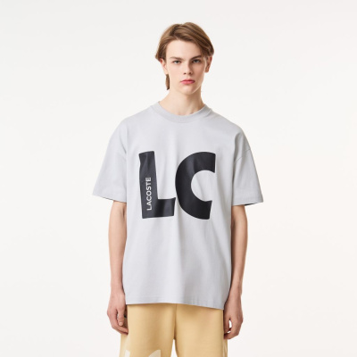 Мужская хлопковая футболка Lacoste