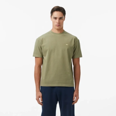 Мужская хлопковая футболка Lacoste