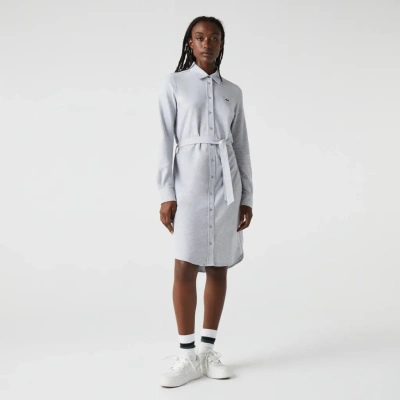 Женское хлопковое платье Lacoste