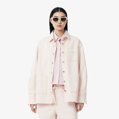Женская джинсовая куртка Lacoste из органического хлопка