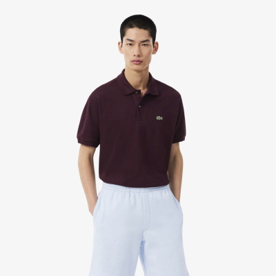 Легендарная мужская рубашка-поло Lacoste L.12.12 классического кроя