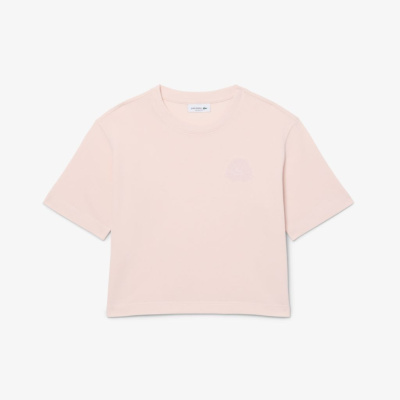Женская лёгкая футболка Lacoste