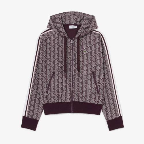 Женская хлопковая толстовка Lacoste