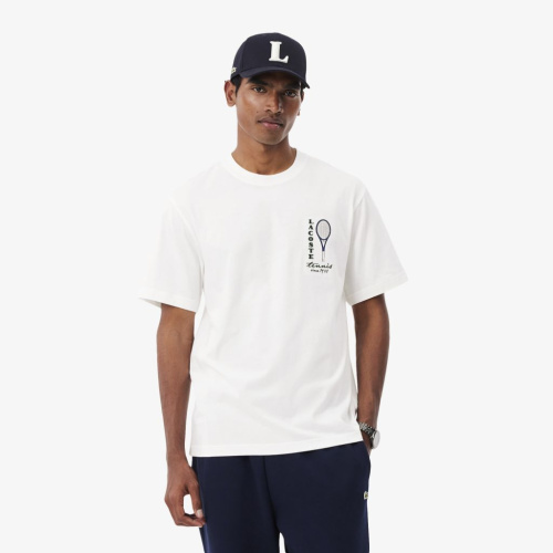 Мужская хлопковая футболка Lacoste