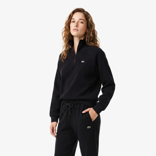 Женская хлопковая толстовка Lacoste