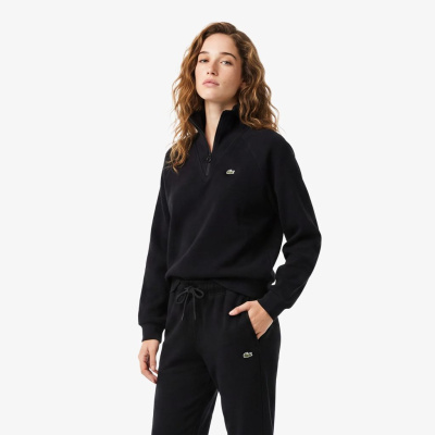 Женская хлопковая толстовка Lacoste