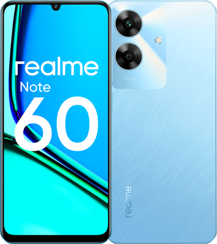 Смартфон realme Note 60 4/128 ГБ Голубой