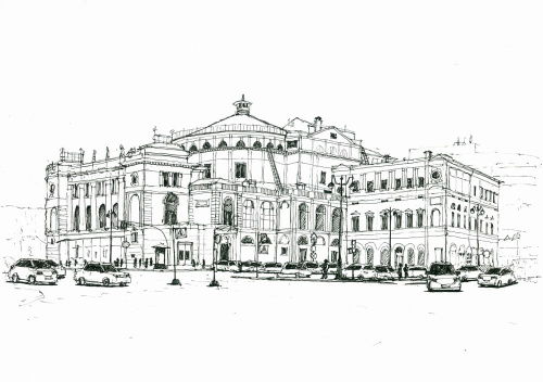 Постер Мариинский театр A3