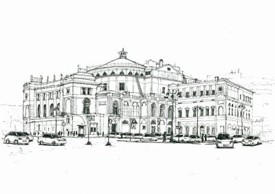 Постер Мариинский театр A3