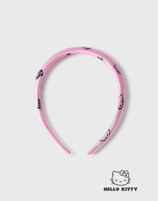 Розовый ободок для волос для волос с принтом Hello Kitty Глория Джинс